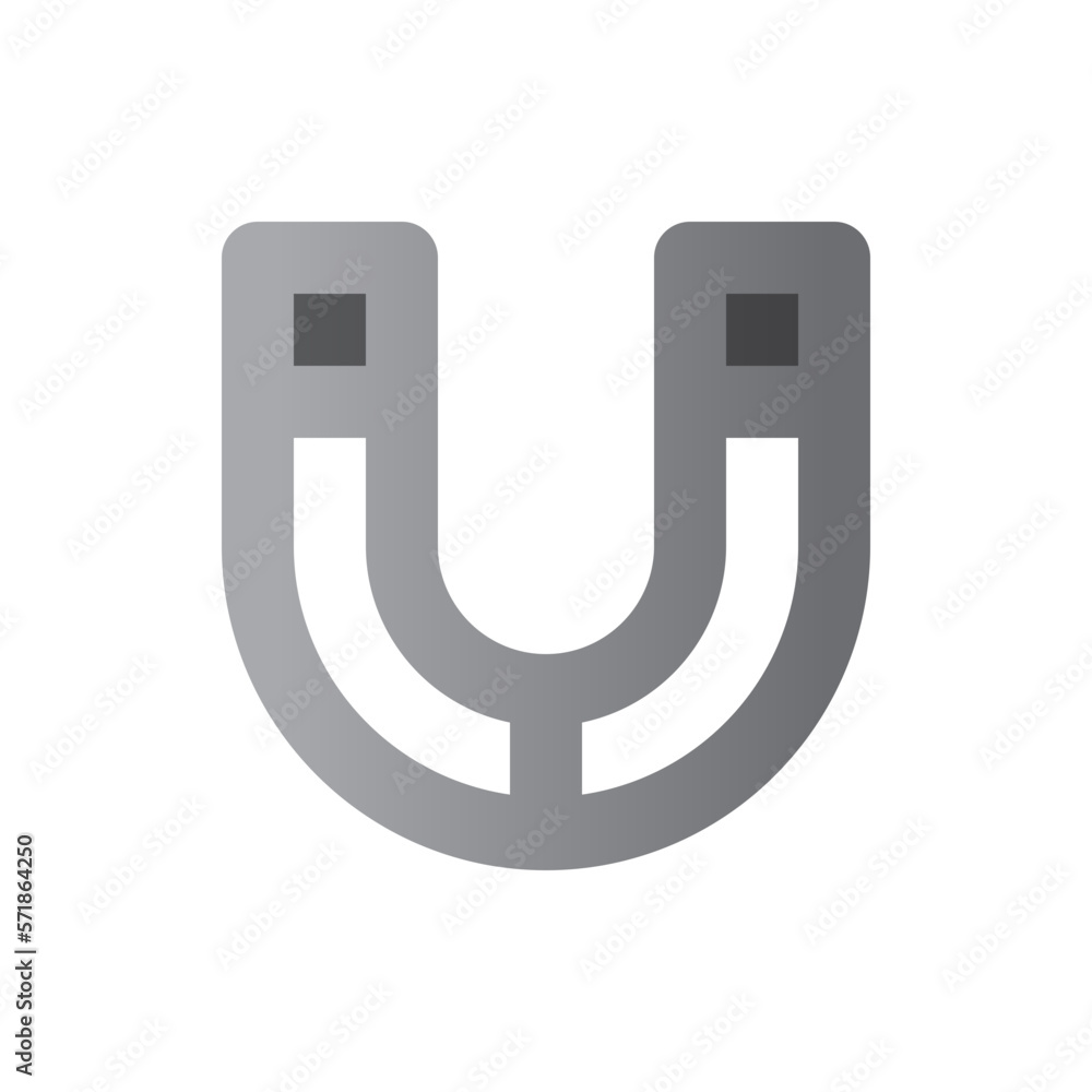 magnet two tone gradient icon magnet two tone gradient icon