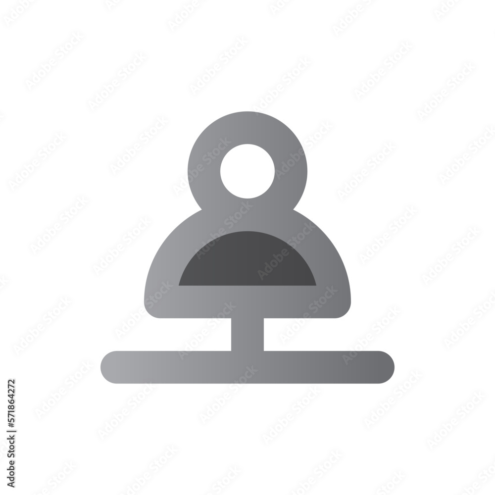 manager two tone gradient icon manager two tone gradient icon