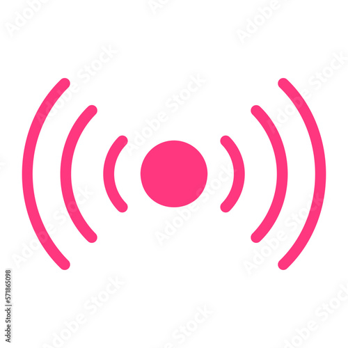 motion sensor gradient icon