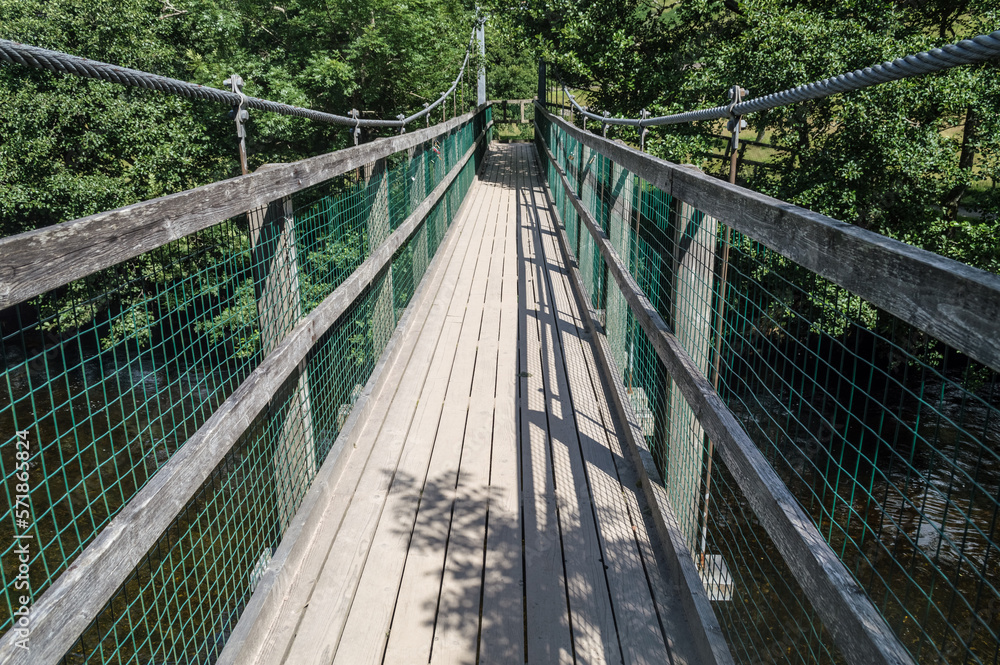 Obraz premium Hiking trail of the Ben Nevis, highest mountain in Scotland
