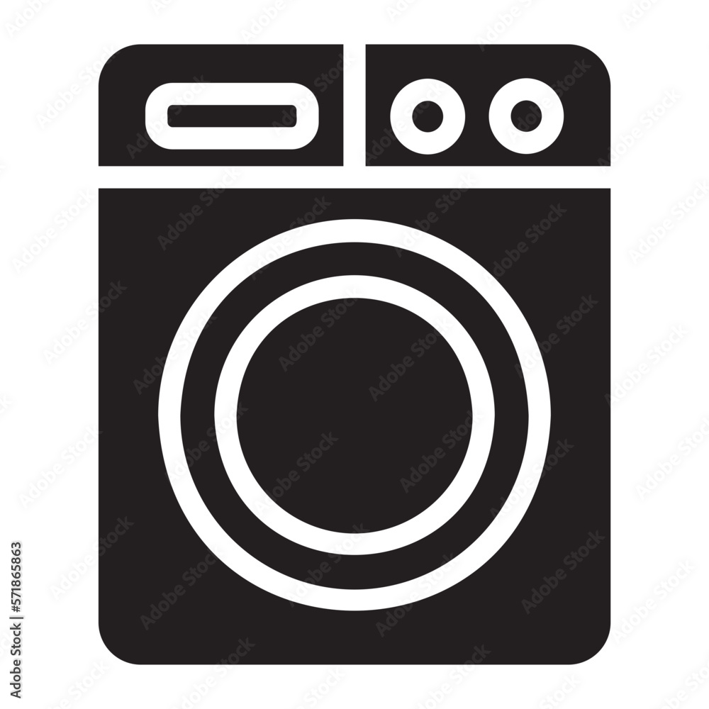 tumble dry glyph icon tumble dry glyph icon