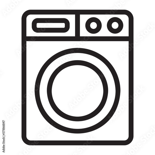 tumble dry line icon