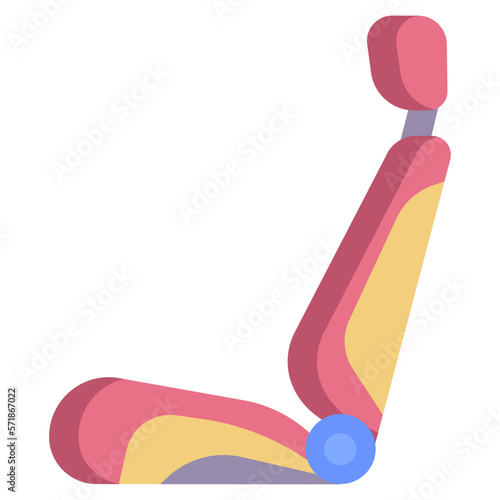 Car seat icon