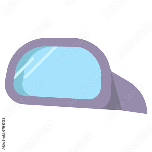 Side mirror icon
