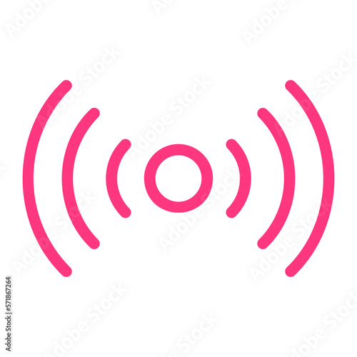 motion sensor gradient icon