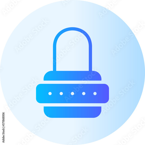 Free Download password gradient icon - GFXLoad