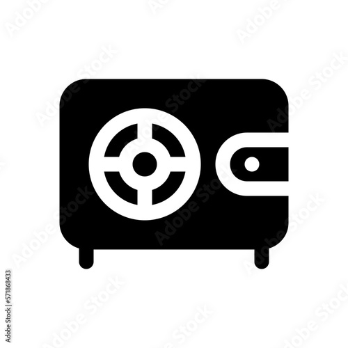 safebox glyph icon