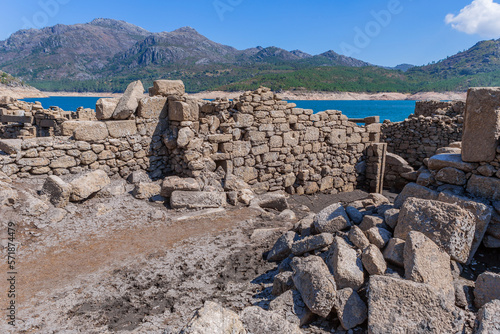 Old ruins of Vilarinho das Furnas photo