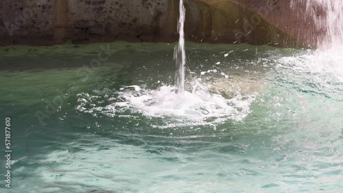 Wallpaper Mural Rome - Navona square - Details of the fountains in slow motion - EDITORIAL Torontodigital.ca