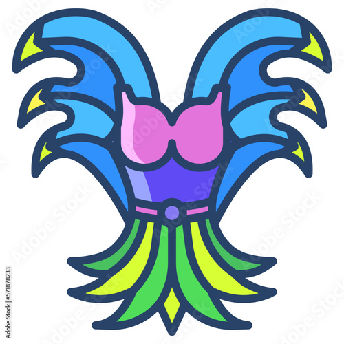 Carnival Dress icon