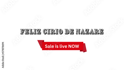 Feliz Cirio de Nazare Wish with Sale is live now banner photo