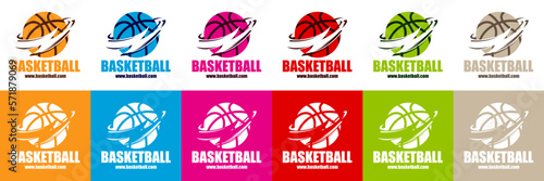 logo basket design dynamique