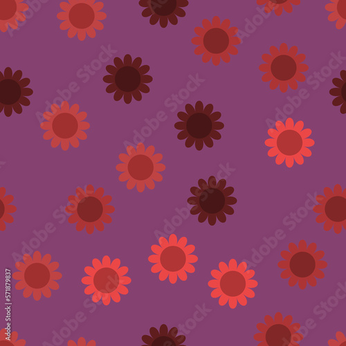 Wallpaper Mural simple vector pattern geometric figures Torontodigital.ca