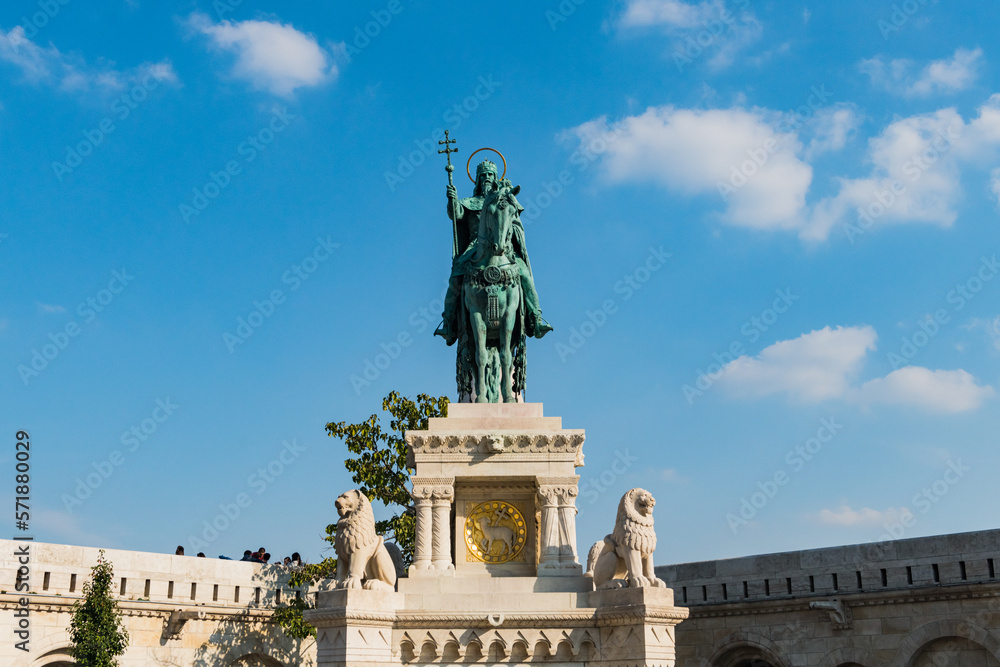 King Saint Stephen statue, Budapest, Hungary