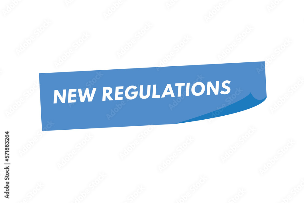 New Regulations text Button. New Regulations Sign Icon Label Sticker Web Buttons
New Regulations text Button. New Regulations Sign Icon Label Sticker Web Buttons