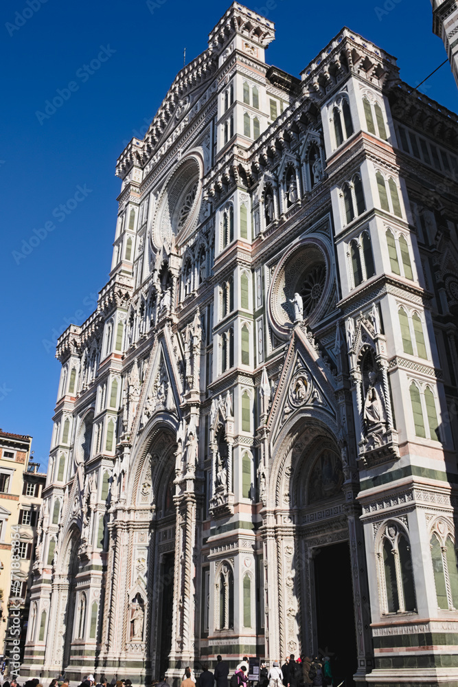 Florence Cathedral of Saint Mary of the Flower (Italian: Duomo o Cattedrale di Santa Maria del Fiore), Italy