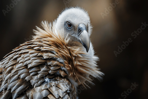 Himalayan griffon vulture (Gyps himalayensis) photo