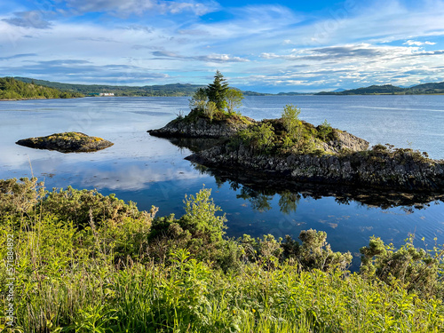 Scotland Loch Linnhe landscape view