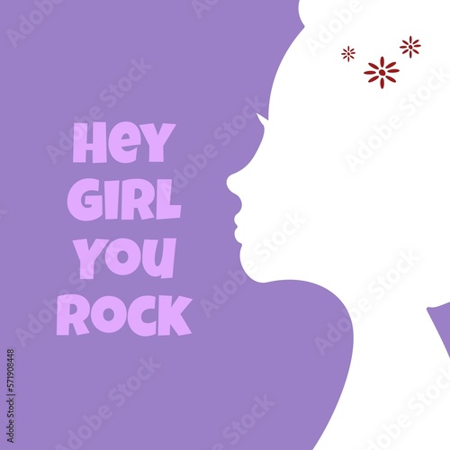 Hey girl, you rock © RYAN