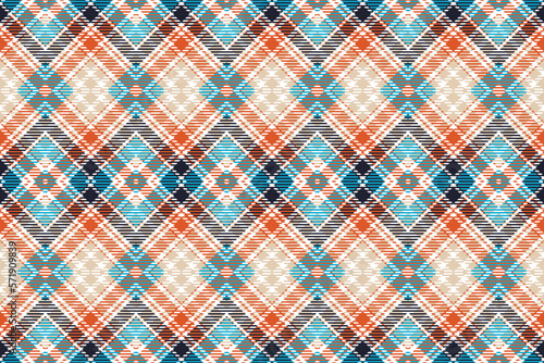 Tartan seamless pattern is a patterned cloth consisting of criss crossed, horizontal and vertical bands in multiple colours.plaid Seamless For scarf,pyjamas,blanket,duvet,kilt large shawl.