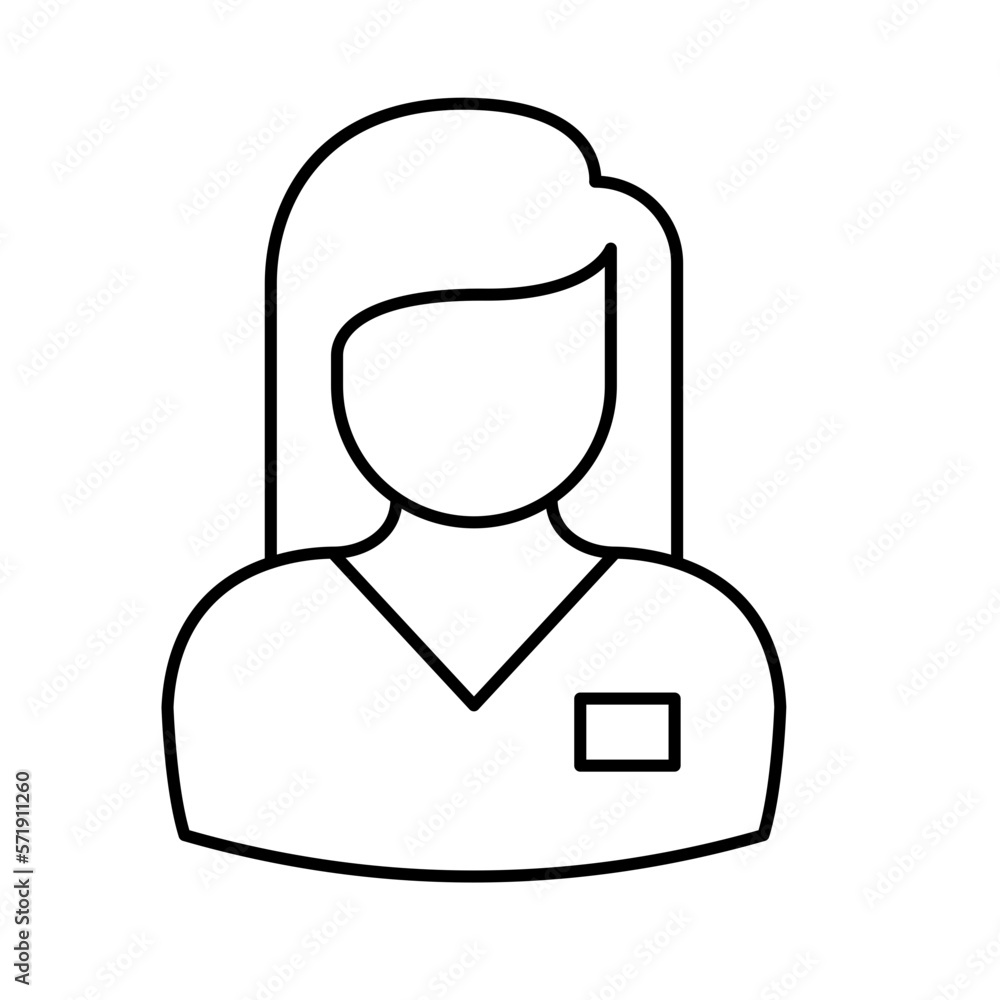 Lady Vector Icon easily modified
Lady Vector Icon easily modified