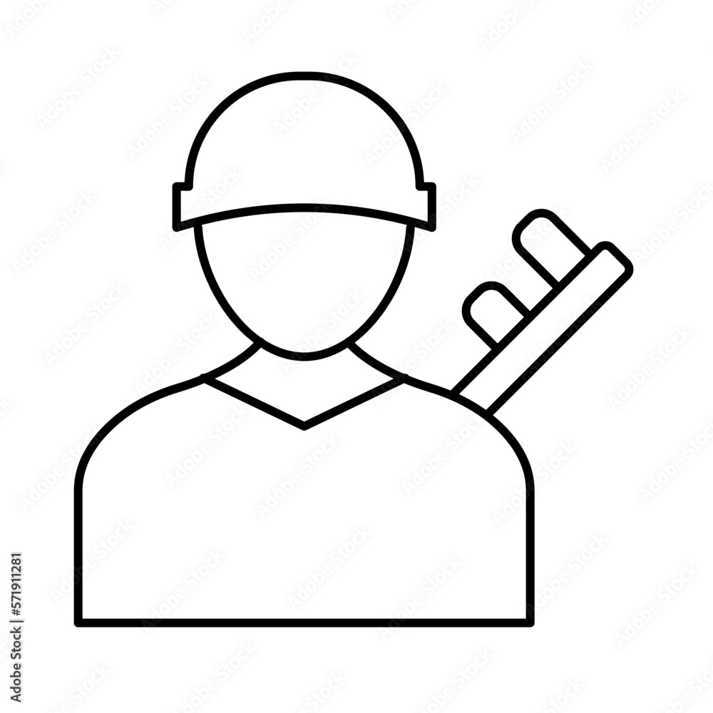 Guard with key Vector Icon easily modified
Guard with key Vector Icon easily modified