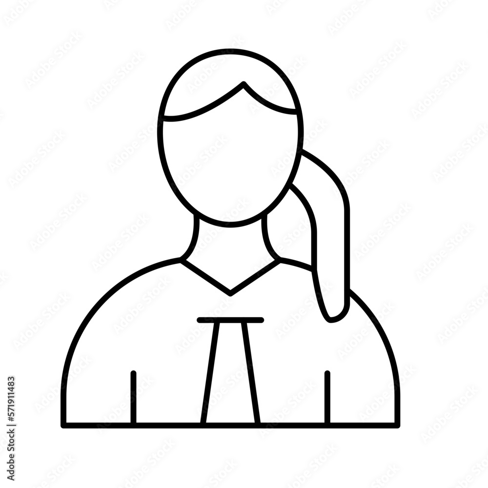 young lady Vector Icon easily modified
young lady Vector Icon easily modified