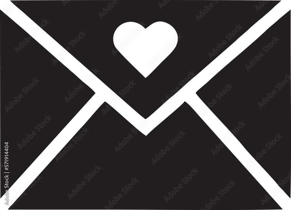 Love icon symbol vector image. Illustration of the valentine day symbol. EPS 10