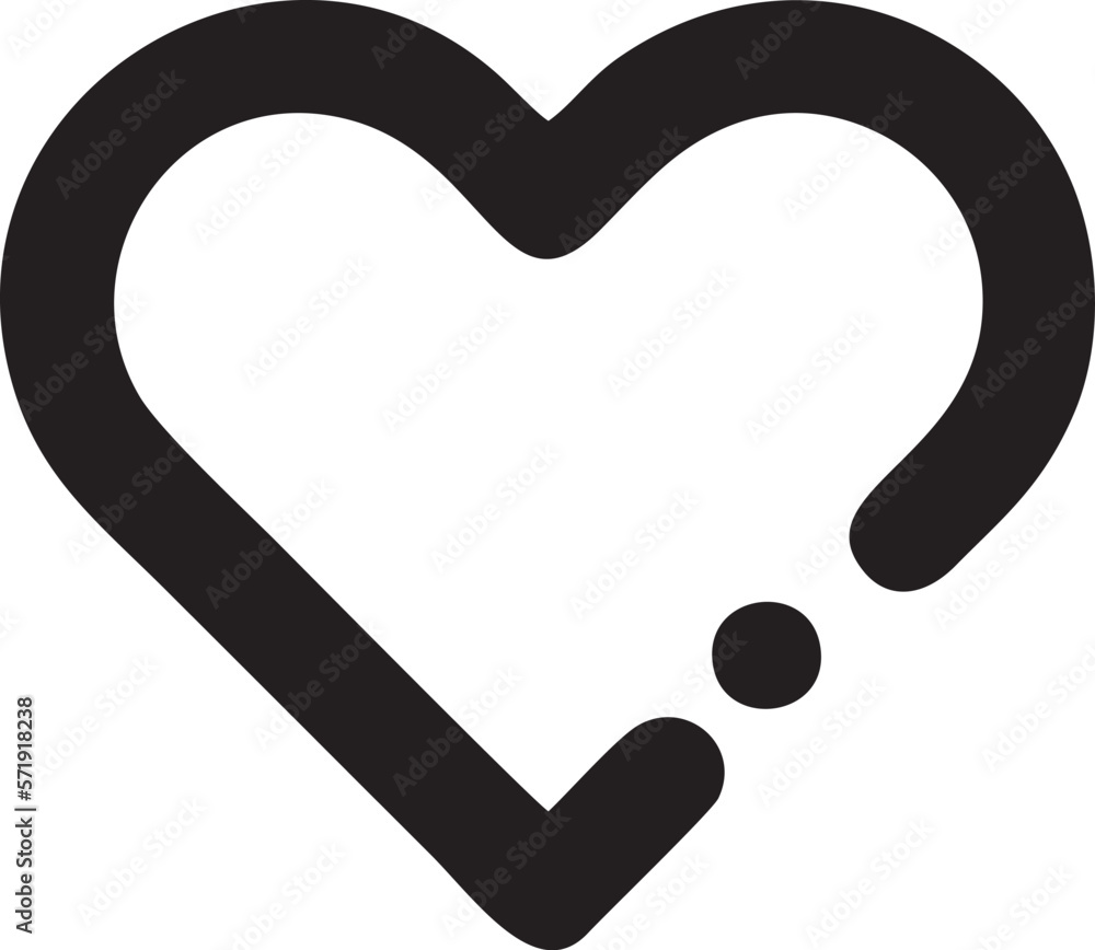 Love icon symbol vector image. Illustration of the valentine day symbol. EPS 10 Love icon symbol vector image. Illustration of the valentine day symbol. EPS 10