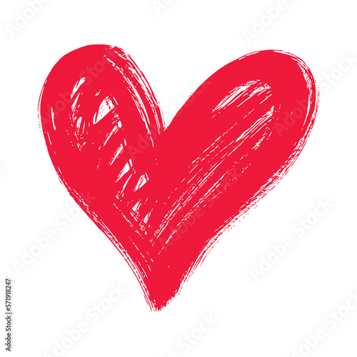 a bunch of hearts drawn in red ink. illustration pack