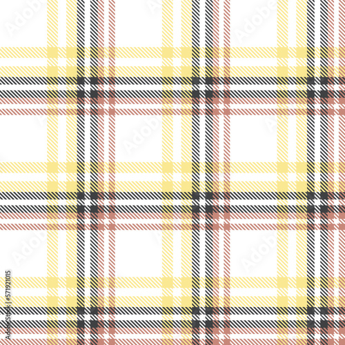 plaid pattern design texture is made with alternating bands of coloured  pre dyed  threads woven as both warp and weft at right angles to each other.