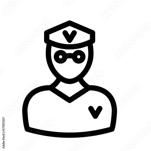hacker Vector Icon easily modified

