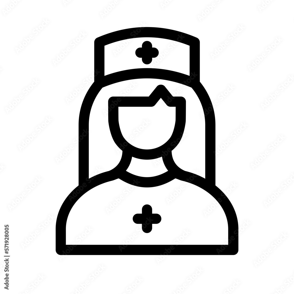 Nurse Vector Icon easily modified
Nurse Vector Icon easily modified