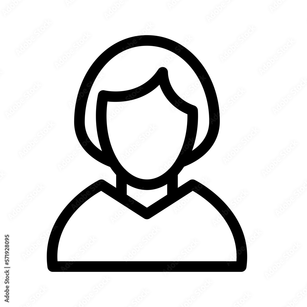 Lady Vector Icon easily modified
Lady Vector Icon easily modified