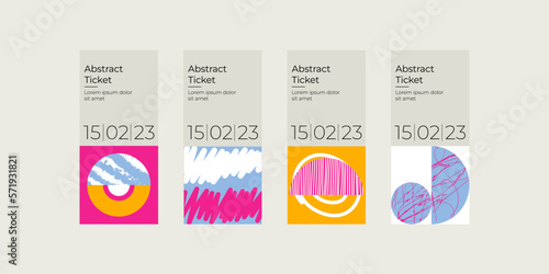 Geomertry Design Figure Abstract Bauhaus Banner Creative Square