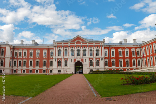 Jelgava Palace is the largest Baroque-style palace in the Baltic states, was built in the 18th century by Rastrelli. Jelgava, Latvia. Nowadays Latvia University of Agriculture. photo