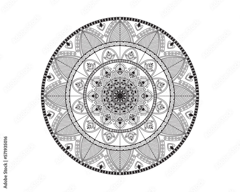 free vector creative Indian mandala design free vector creative Indian mandala design