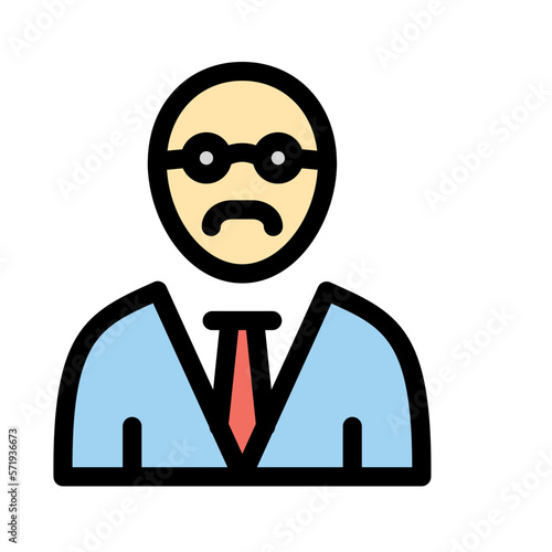 gentleman Vector Icon easily modified

