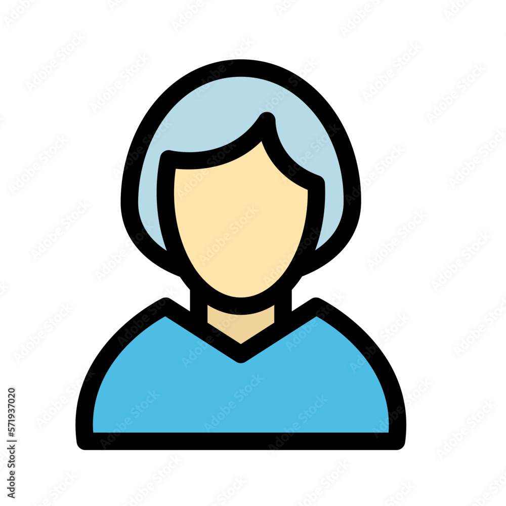 Lady Vector Icon easily modified
Lady Vector Icon easily modified