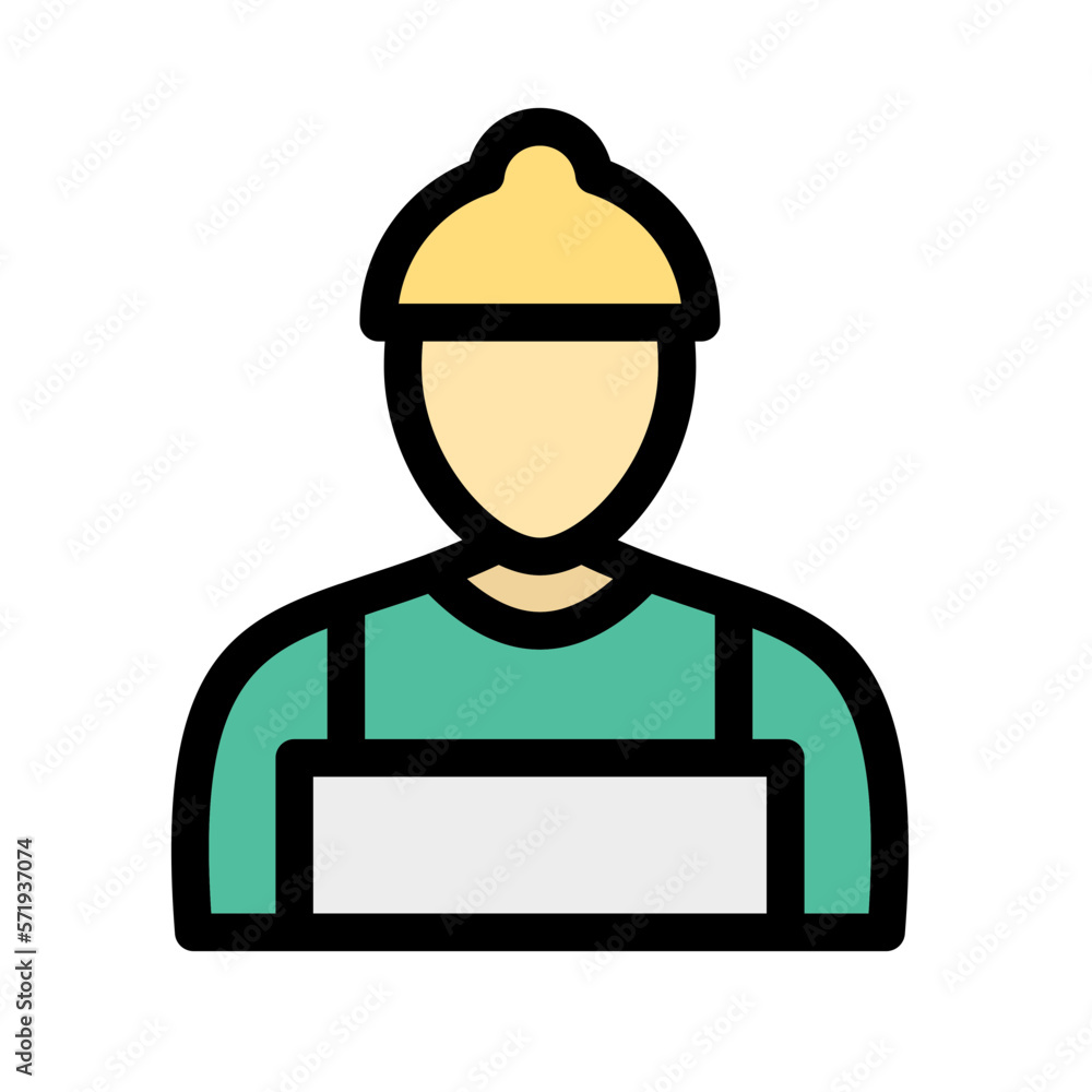 Carpenter Vector Icon easily modified
Carpenter Vector Icon easily modified