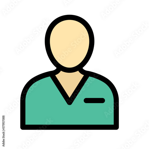 Prisoner Vector Icon easily modified

