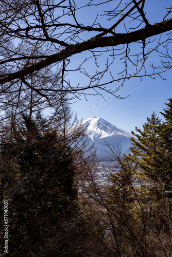 Mt. Fuji view on January, Japan. © sippakorn
