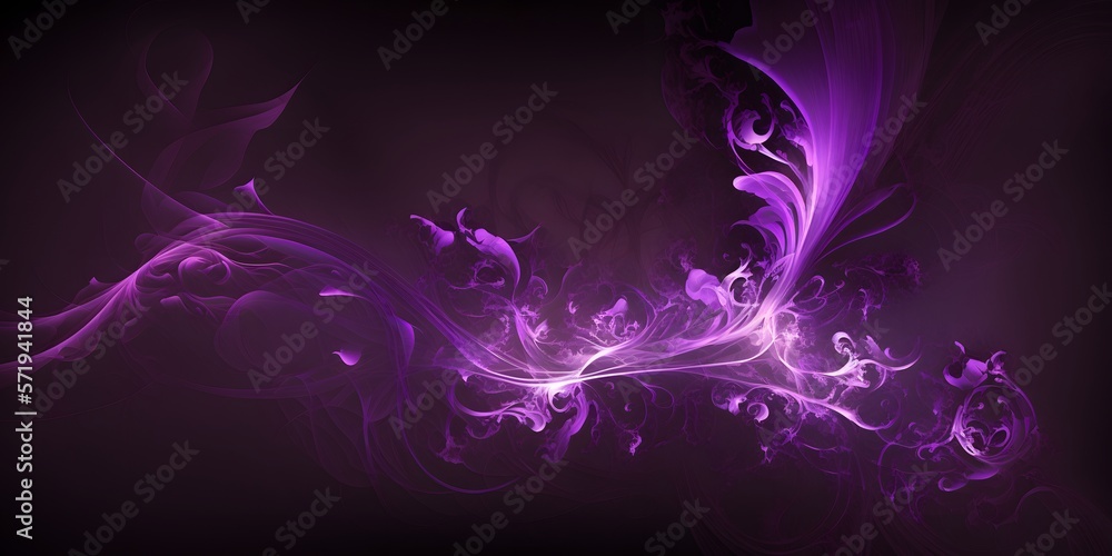 abstract purple magic created using AI Generative Technology abstract purple magic created using AI Generative Technology