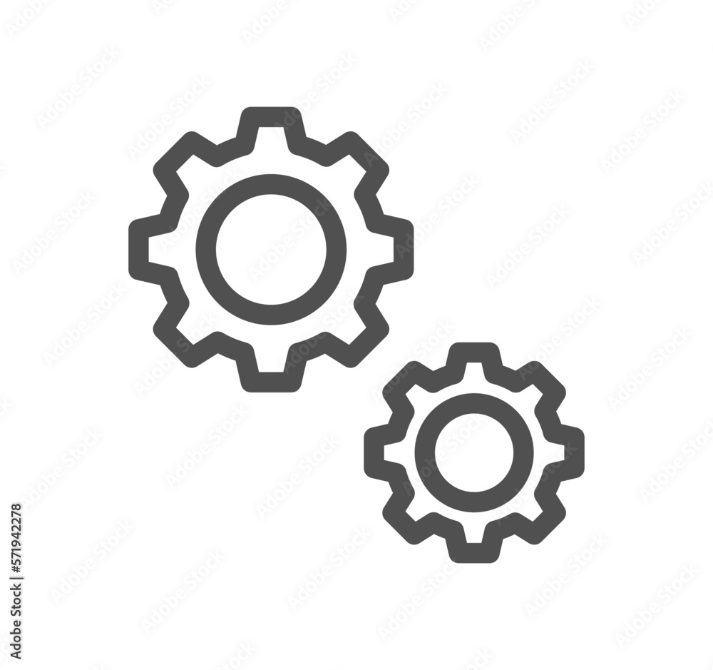 Business audit related icon outline and linear vector.