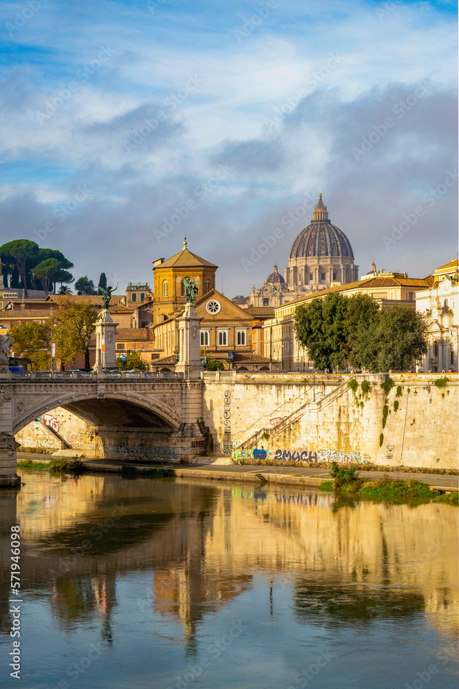 Calèche touristique à Rome