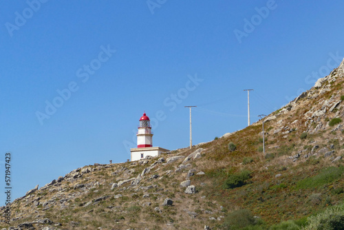 cape Silleiro Lighthouse in Bajona, Spain photo