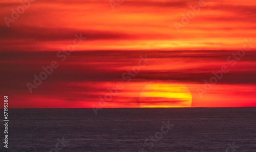 Waves at Sunset