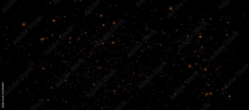 Obraz premium Night starry sky, shining shining space. Abstract background with stars, cosmic glow. Northern lights. Vector