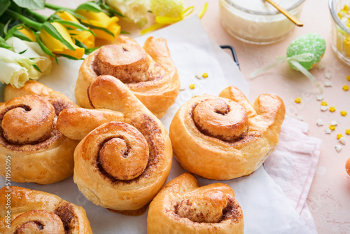 Photography Easter breakfast Holliday concept