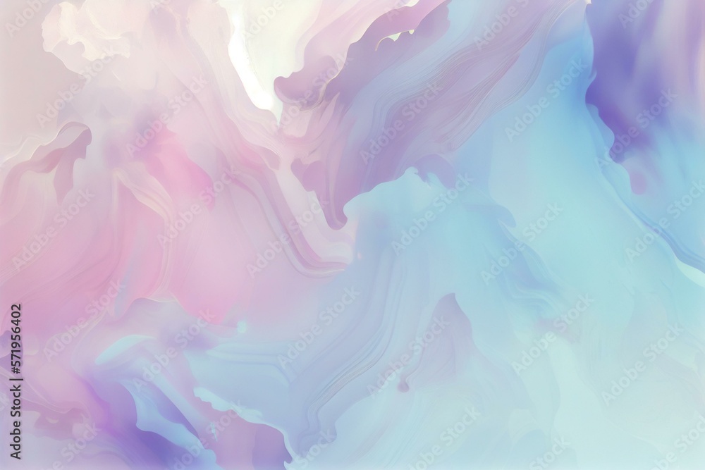 dreamy, marble, wallpaper, glass texture, blue and rose tones, ink style, AI Generated